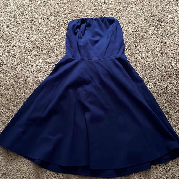Sleeveless Royal Blue Lulus Dress - Picture 1 of 3